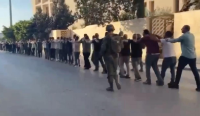 İşgalci İsrail, Batı Şeria'da yüzlerce Filistinliyi alıkoydu