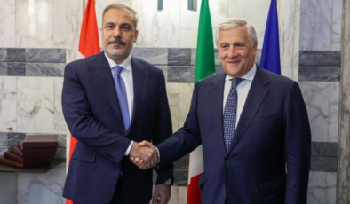 Bakan Fidan Tajani ile bir araya geldi