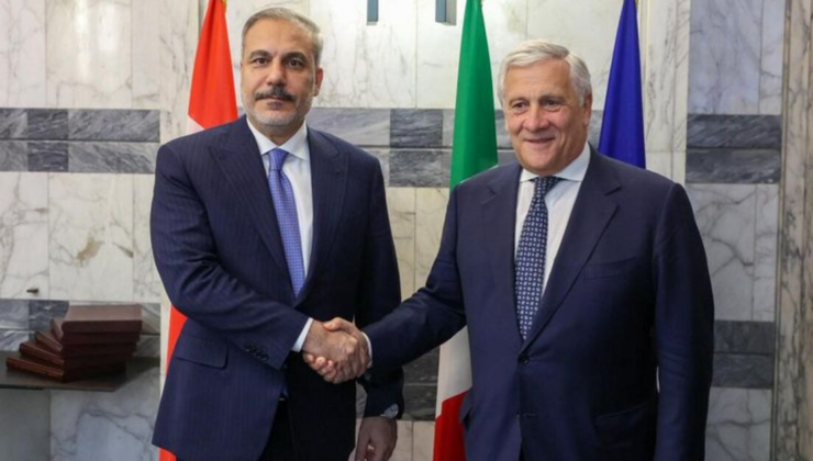 Bakan Fidan Tajani ile bir araya geldi