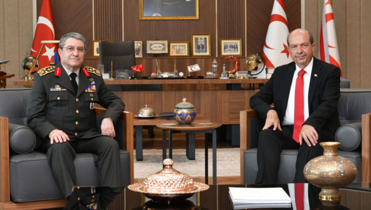 İlk yurt dışı ziyaret KKTC'ye