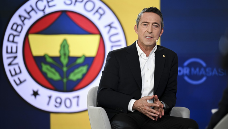 Fenerbahçe Kulübü Başkanı Ali Koç: Son 2 senedir gelirimizin yarısı bankalara gidiyor