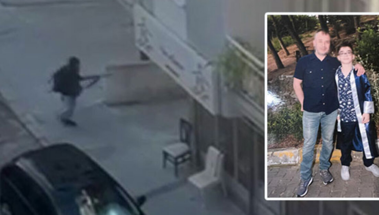 İzmir'de 2 polisi şehit etmişti! Baba ile atış talimi!