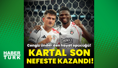 Beşiktaş son nefeste kazandı!