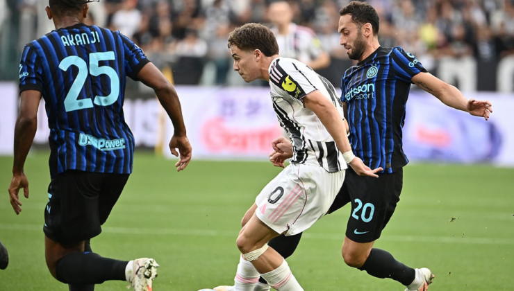 Kenan ve Hakan'ın gol attığı maçta Juventus, İnter'i 4-3 mağlup etti