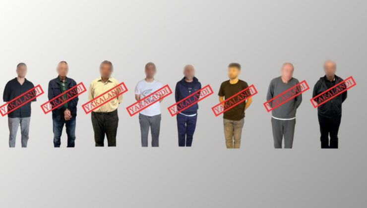 Kırmızı bültenle aranan 8 suçlu Türkiye'ye getirildi