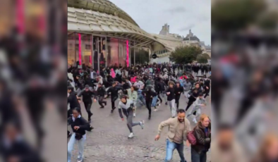 Paris'te bedava tavuk izdihamı