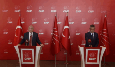CHP lideri Özel, Zafer Partisi Genel Başkanı Özdağ ile bir araya geldi