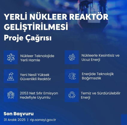 Bakan Kacır duyurdu: Türkiye'den, yerli nükleer reaktör geliştirme çağrısı