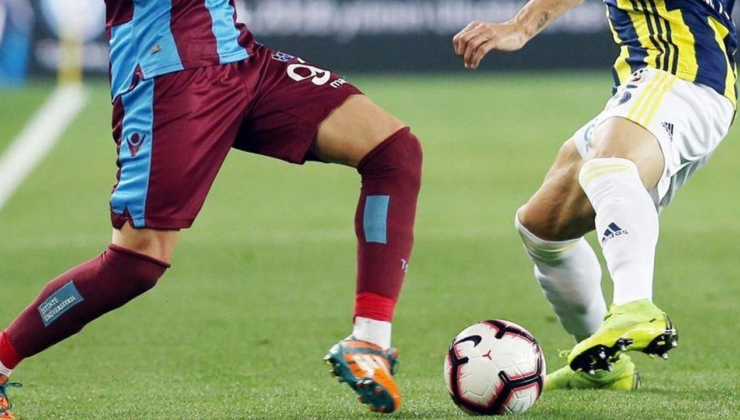 Fenerbahçe-Trabzonspor maçının ilk 11'leri belli oldu