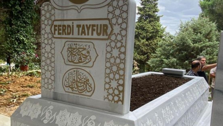Bahçeli, Ferdi Tayfur'un kabrini yaptırdı