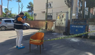 Akılalmaz ölüm! Çöp atarken yere düştü!