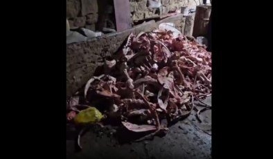 Kayseri'de yaklaşık 1,5 ton mühürsüz ve uygunsuz et imha edildi