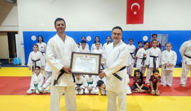 Başsavcı karatede siyah kuşak aldı