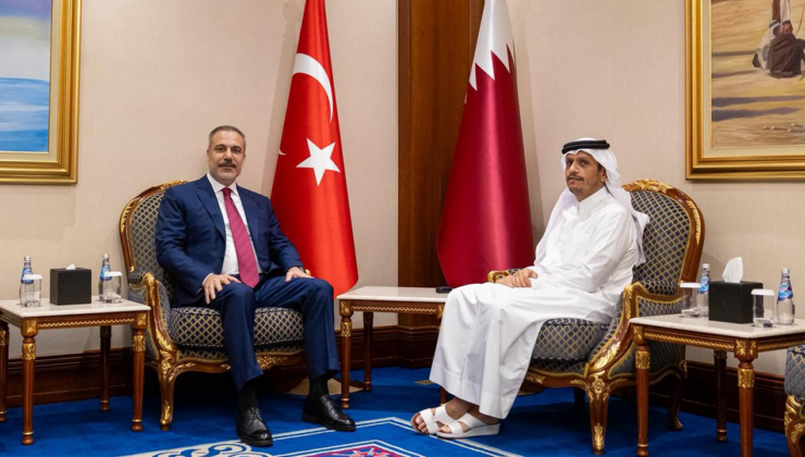 Bakan Fidan, Katar Başbakanı Al Sani ile görüştü