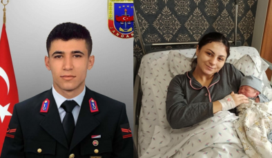 Dün toprağa verilen şehidin ismi bugün doğan oğluna verildi