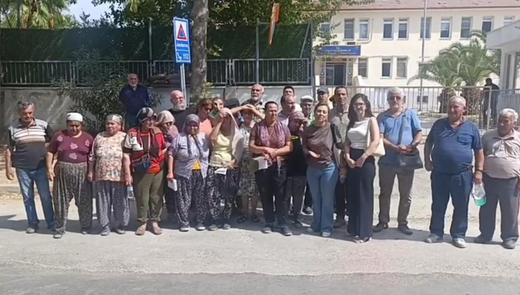 Akbelen'de zeytin direnişinde gözaltına alınan muhtar ve köylüler serbest bırakıldı