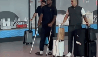 Jhon Duran'ın koltuk değnekleri büyük endişe yarattı