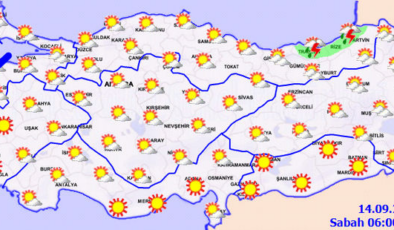 Yağış çok az, rüzgar etkili!