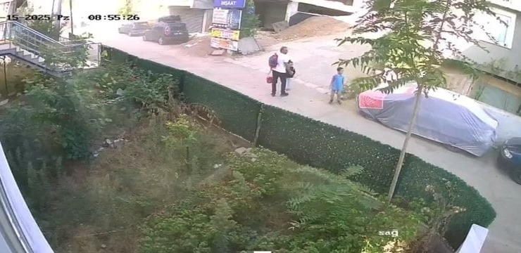 Çocuklarının yanında babaya tokat atan maganda sürücü gözaltına alındı