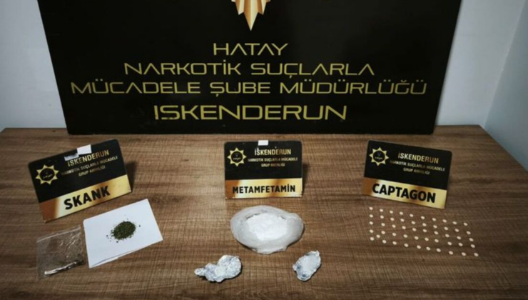 İskenderun'da uyuşturucu operasyonu: 5 tutuklama