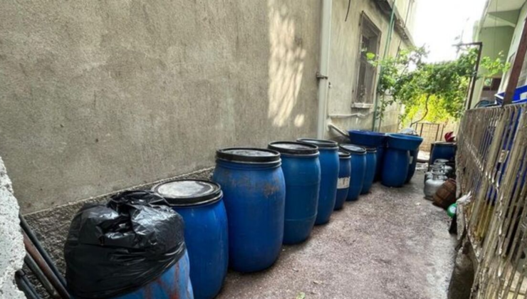 Adana'da sahte içkiye 4 gözaltı
