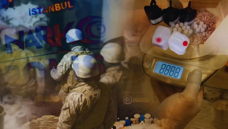 İstanbul'da 417,5 kg uyuşturucu madde ele geçirildi: 10 tutuklama