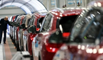 Otomotiv üretimi 8 ayda yüzde 4 arttı, otomobil geriledi