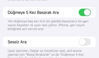 Parçalanan araçtan telefonundaki bu özellik sayesinde kurtuldu