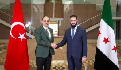 MİT Başkanı Kalın, Şamda Suriye Cumhurbaşkanı Şara ile görüşecek