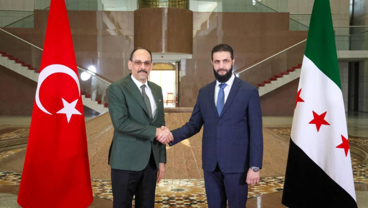 MİT Başkanı Kalın, Şamda Suriye Cumhurbaşkanı Şara ile görüşecek