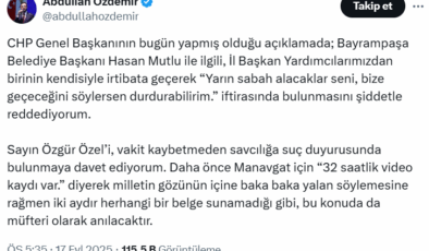 AKP ve MHP'den Özel'in 'Bayrampaşa' iddiasına yanıt