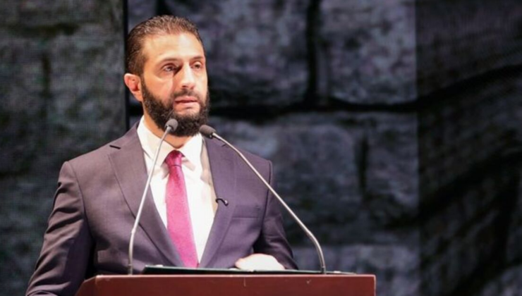 Ahmed Şara'dan İsrail açıklaması