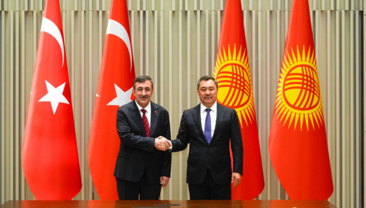 Cumhurbaşkanı Yardımcısı Yılmaz Bişkek'te konuştu