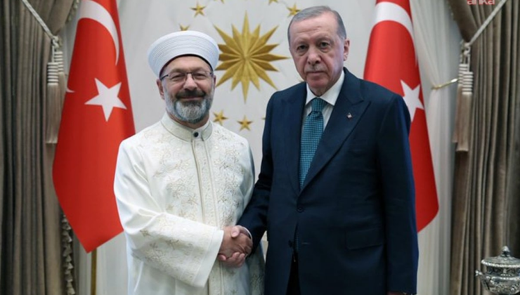 Görevi devreden Ali Erbaş'tan dikkat çeken ziyaret