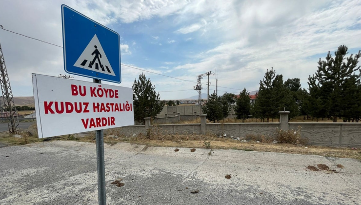 Beldeyi karantinaya aldıran ölüm: Girişe uyarı tabelası asıldı
