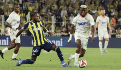 Fenerbahçe Alanyaspor karşısında son dakikada yıkıldı