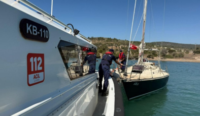 Muğla açıklarında 56 düzensiz göçmen yakalandı