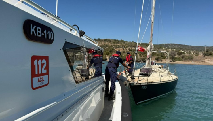 Muğla açıklarında 56 düzensiz göçmen yakalandı