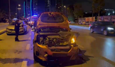 Kartal'da zincirleme trafik kazasında 3 kişi yaralandı