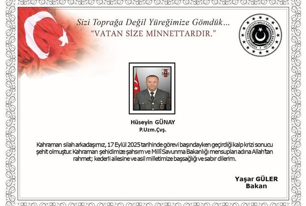 MSB açıkladı: 1 asker şehit