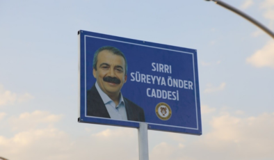 Cizre’de bir caddeye Sırrı Süreyya Önder’in ismi verildi