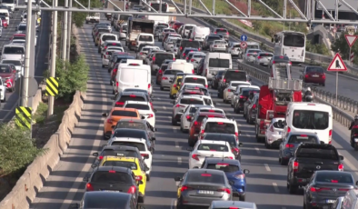 İstanbul’da akşam trafiği yoğunluğu yüzde 71’e çıktı