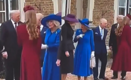 Kraliyet ailesinde bile kaynana huyu değişmiyor! Kraliçe, gelini Prenses Kate'i Trump'ın yanında kovdu