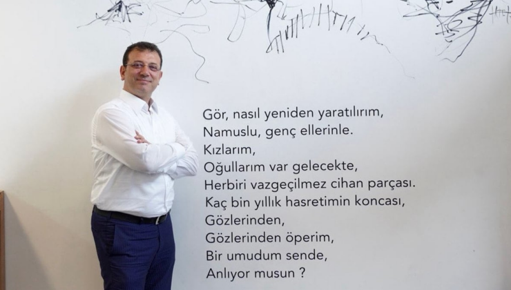 İmamoğlu: Bu ara Ahmed Arif şiirlerini okuyorum