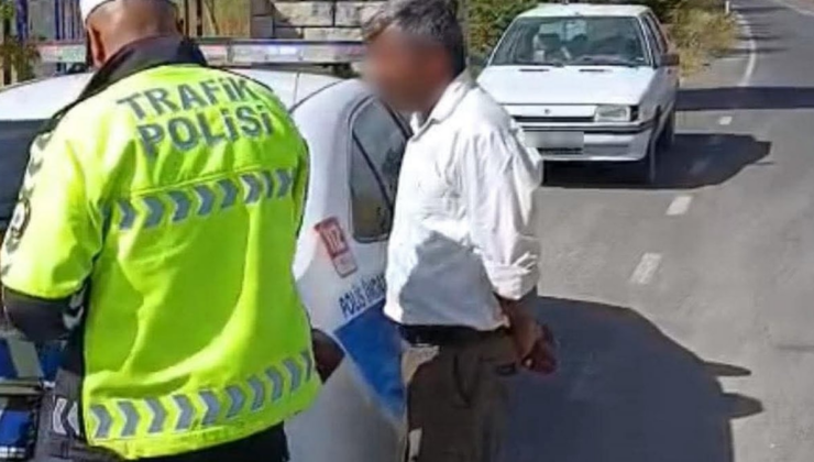Ters yöne girdi, binlerce liralık cezayı yedi