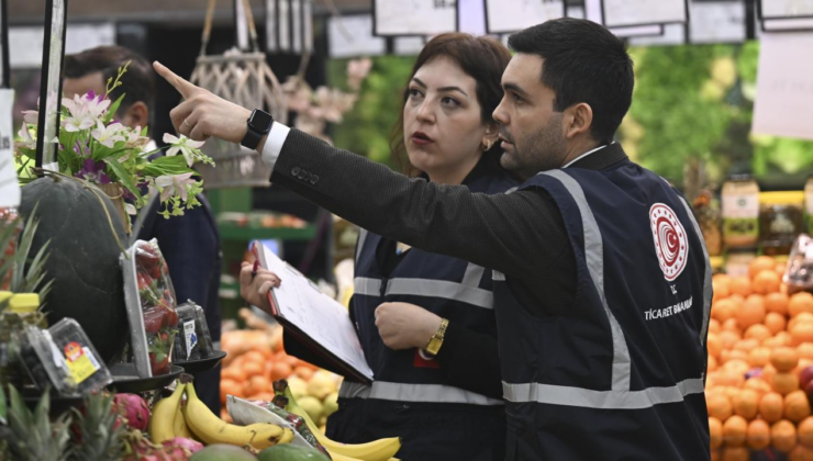 Fahiş fiyat ve stokçuluk denetimlerinde 1,9 milyar lira ceza kesildi
