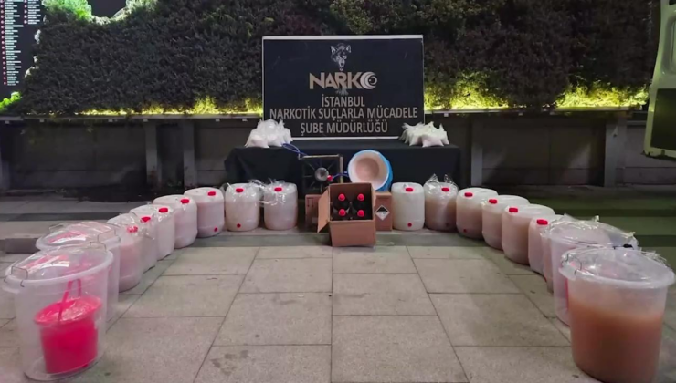 İstanbul'da 442 kilogram uyuşturucu ele geçirildi