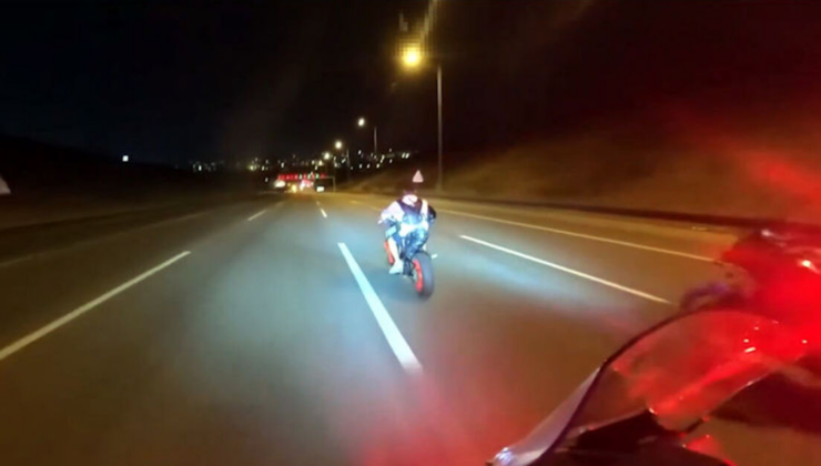 Trafiği tehlikeye düşürdüler, yakalandılar!