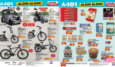 A101'e Elektrikli Moped geliyor!  A101 market 04 Eylül 2025 Perşembe aktüel ürünler kataloğu!