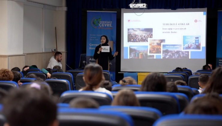 Dersimiz Çevre, Birlikte Geleceğe projesiyle 306 bin 740 öğrenciye ulaşıldı